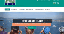 Desktop Screenshot of mediterranee2000.org